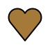 brown heart